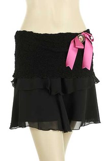 Layered Silk Skirt