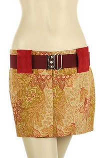 Floral Mini Skirt (2)
