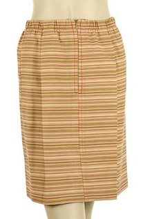 Longer Length Striped Skirt