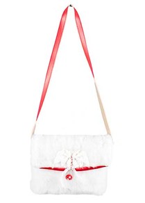 Bag - Snow white/angel lace motif