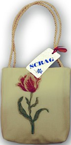 Silk Bag - Embroidered