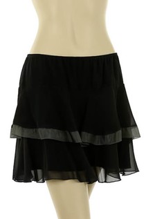 Skirt Black / Grey layered