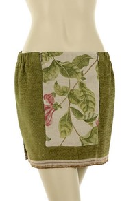 Skirt - Silk / Velvet / Linen