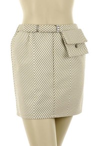 Skirt Fawn / Cream Striped