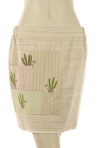 Skirt - Linen – Cotton-Embroidered